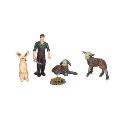 Набір фігурок  Kids Team Ферма Кролик та ягнята (Q9899-T7/3) в Полтаве