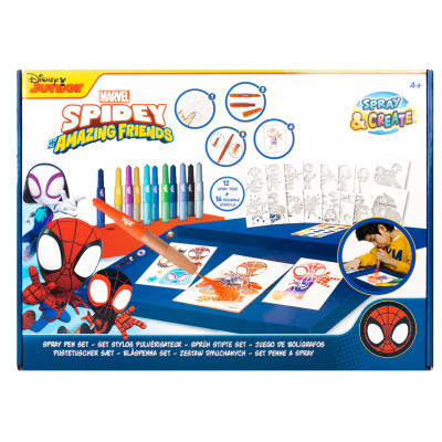 Набір спрей-ручок Disney Делюкс Spidey з трафаретами (SP22368) в Полтаве