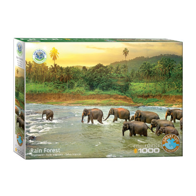 Пазл Eurographics Врятуємо нашу планету Тропічний ліс 1000 елементів (6000-5540)