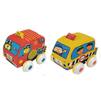 Ігровий набір K’s Kids Шкільний автобус та пожежна машина (KA10835-GB)