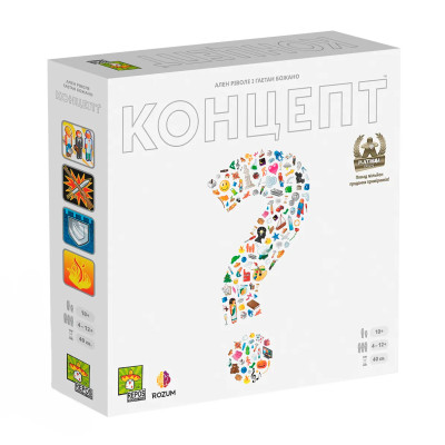Настільна гра Rozum Концепт (R001UA) в Хмельницком Настільна гра Rozum Концепт (R001UA) в Хмельницком