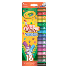 Набір міні-фломастерів Crayola зі штампами (58-8741)