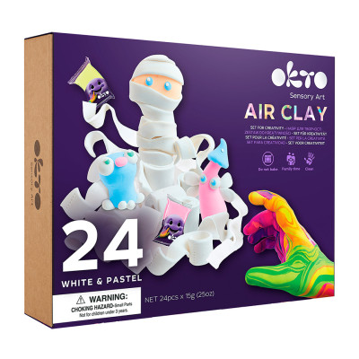 Набір для творчості OKTO White and pastel 24 кольори (20024) в Чернівцях Набір для творчості OKTO White and pastel 24 кольори (20024) в Чернівцях
