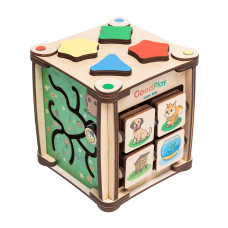 Розвивальна іграшка Good Play Бізікубик Перші кроки (K102)