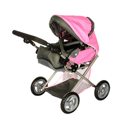 Візок для ляльки Melobo рожево-чорний (65826) в Чернигове