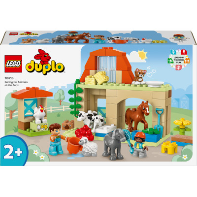 Конструктор LEGO DUPLO Town Догляд за тваринами на фермі (10416) Конструктор LEGO DUPLO Town Догляд за тваринами на фермі (10416)