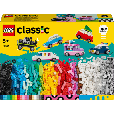 Конструктор LEGO Classic Творчі транспортні засоби (11036) Конструктор LEGO Classic Творчі транспортні засоби (11036)