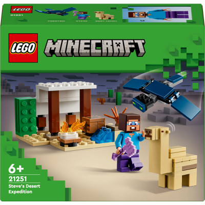 Конструктор LEGO Minecraft Експедиція Стіва в пустелю (21251) Конструктор LEGO Minecraft Експедиція Стіва в пустелю (21251)