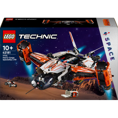 Конструктор LEGO Technic Вантажний космічний корабель VTOL LT81 (42181) Конструктор LEGO Technic Вантажний космічний корабель VTOL LT81 (42181)