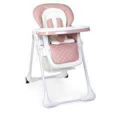 Стільчик для годування Bambi Rosette QT рожевий (M 3890 Rosette QT)