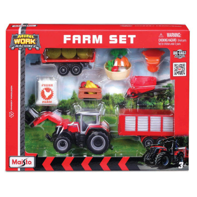 Ігровий набір Maisto Farm Play Set червоний (12564/3) в Черкассах