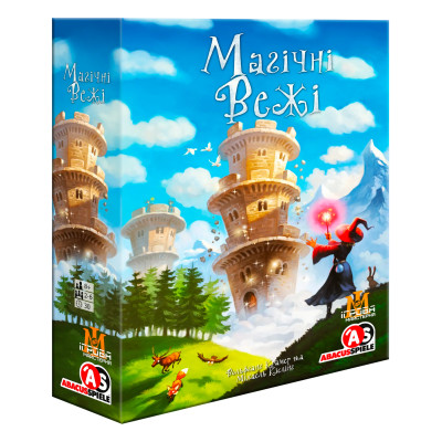 Настільна гра Abacusspiele Магічні вежі (ІМ1009UA) Настільна гра Abacusspiele Магічні вежі (ІМ1009UA)