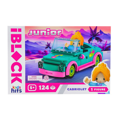 Конструктор IBLOCK Junior Kids hits Кабріолет (KH08/012/02) Конструктор IBLOCK Junior Kids hits Кабріолет (KH08/012/02)