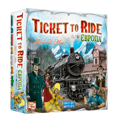 Настільна гра Lord of Boards Ticket to Ride: Європа (LOB2219UA)