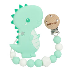 ​Прорізувач Baby Team Дракоша з ланцюжком (4055/4055-3)