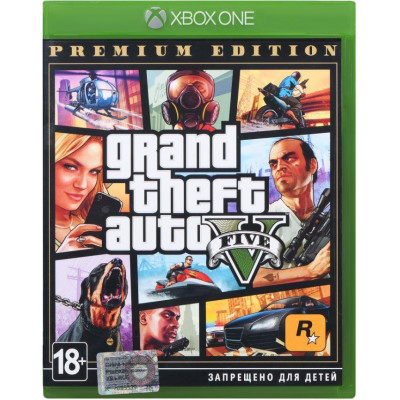 Гра консольна Xbox One Grand Theft Auto V Premium Edition (5026555360005) в Луцке Гра консольна Xbox One Grand Theft Auto V Premium Edition (5026555360005) в Луцке