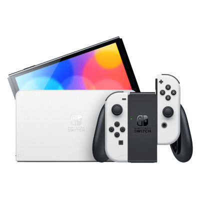 Ігрова консоль Nintendo Switch Oled біла (45496453435) Ігрова консоль Nintendo Switch Oled біла (45496453435)