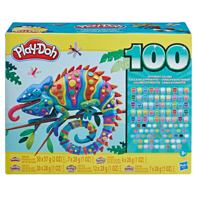 Набір для ліплення Play-Doh 100 баночок (F4636) в Луцке Набір для ліплення Play-Doh 100 баночок (F4636) в Луцке