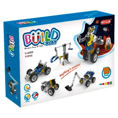 Конструктор Maya toys 10 в 1 електромеханічний 113 деталей (J-7781) в Полтаве