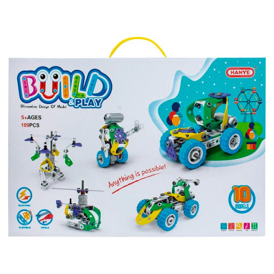 Конструктор Maya toys 10 в 1 електромеханічний 109 деталей (J-7783) в Виннице