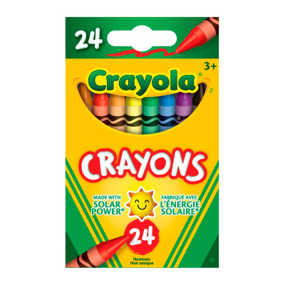 Набір воскової крейди Crayola 24 шт (0024) Набір воскової крейди Crayola 24 шт (0024)