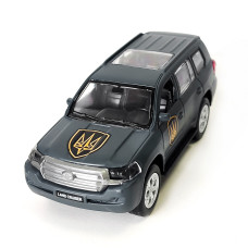 Автомодель TechnoDrive Шеврони Героїв Toyota Land Cruiser Рубіж (KM6010)