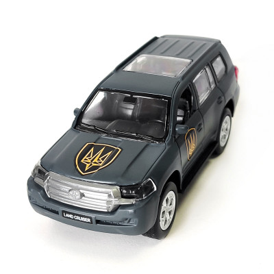 Автомодель TechnoDrive Шеврони Героїв Toyota Land Cruiser Рубіж (KM6010)