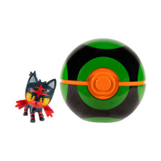 Ігровий набір Pokemon W16 Літтен в покеболі (PKW3147)