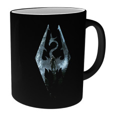 Чашка ABYstyle Skyrim Dragon symbol хамелеон 320 мл (MGH0065)