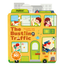 Багаторазові наліпки Mideer Транспорт (MD1245)