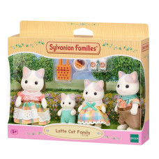 Ігровий набір Sylvanian Families Сім'я котів лате (5738)