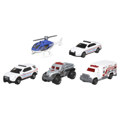 Набір автомобілів Matchbox MBX Rescue III (С1817/HVT72) Набір автомобілів Matchbox MBX Rescue III (С1817/HVT72)