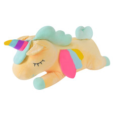 М'яка іграшка Shantou Jinxing Єдиноріг світло-помаранчевий 80 см (K7702/2)