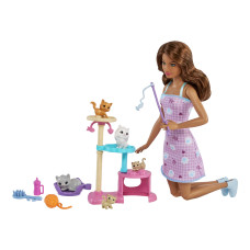 Ігровий набір Barbie З кошенятами (HHB70)