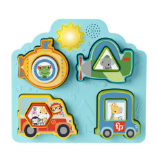 Сортер Fisher-Price Музичний пазл Веселі пригоди 2 в 1  (HRP31)