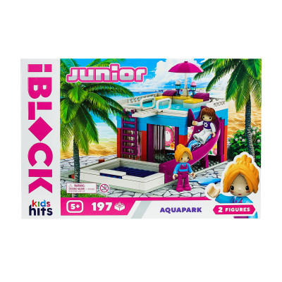 Конструктор IBLOCK Junior Kids hits Аквапарк 197 деталей (KH08/004/3) в Ровном Конструктор IBLOCK Junior Kids hits Аквапарк 197 деталей (KH08/004/3) в Ровном