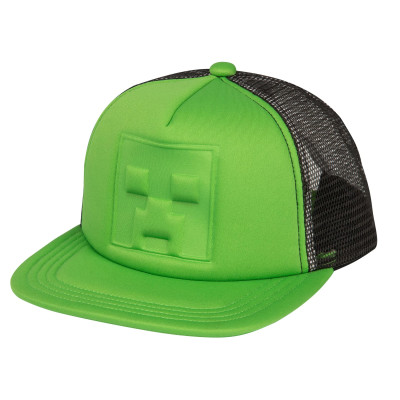 Бейсболка J!NX Minecraft Who’s Deboss Creeper green (JINX-10370) в Житомире