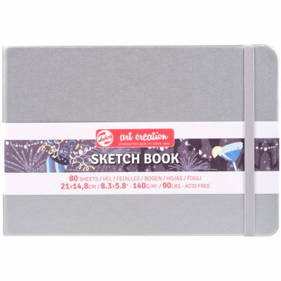 Блокнот Royal Talens Shiny Silver 15 х 21 см (9314045M) в Полтаве