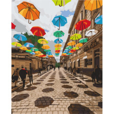 Картина за номерами Art Craft Вулиця у Львові 40 х 50 см (11235-AC)