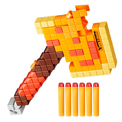 Бластер-сокира NERF Minecraft Firebrand (F8953)