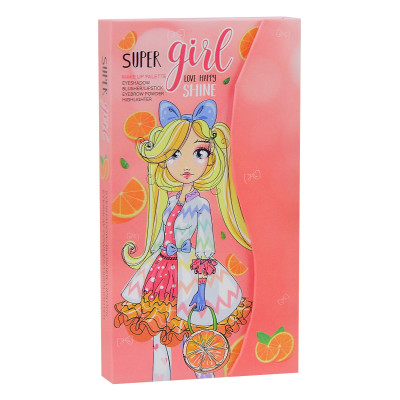 Набір косметики Shantou Jinxing Блондинка з блакитним бантом (8636P1/1) Набір косметики Shantou Jinxing Блондинка з блакитним бантом (8636P1/1)