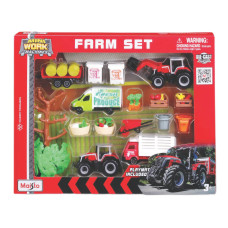 Ігровий набір Maisto Super farm play set червоний (12565/1)
