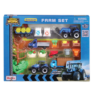 Ігровий набір Maisto Super farm play set синій (12565/3) Ігровий набір Maisto Super farm play set синій (12565/3)