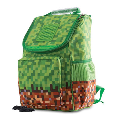 Рюкзак шкільний Minecraft з пікселями зелений (PXB-22-83) в Полтаве