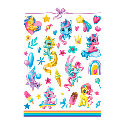 Набір тату для тіла Arley Sign Солодкі єдиноріжки (1724) в Ровном