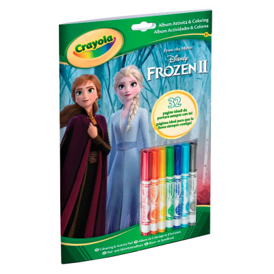 Розмальовка Crayola Frozen 7 фломастерів (04-5900-M)
