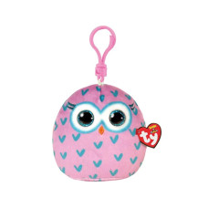 Брелок TY Squish-a-boos Сова Вінкс 12 см (39573)
