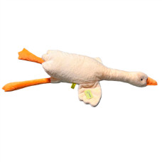 М'яка іграшка MeriToys Гусак-обіймусь бежевий 90 см (2050000315701)