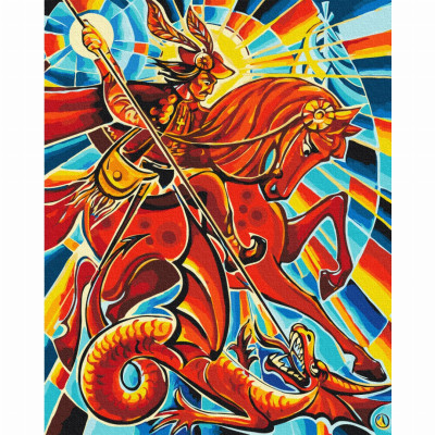 Картина за номерами Brushme Змієборець (BS53763) в Черкассах