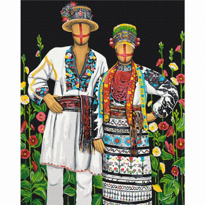 Картина за номерами Brushme Подружжя (BS53785) Картина за номерами Brushme Подружжя (BS53785)